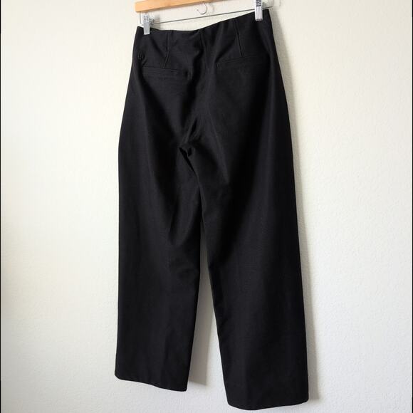 Lululemon Utilitech Relaxed Mid-Rise Trouser 7/8 Length Black Pants Women's 2 - Picture 6 of 12
